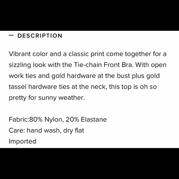 Trina Turk 2pc Bikini in Pacific Paisley NWT - Picture 4 of 8